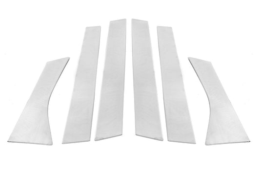 Stainless Steel Door Pillar Covers for Volvo V40 2012- - image 2