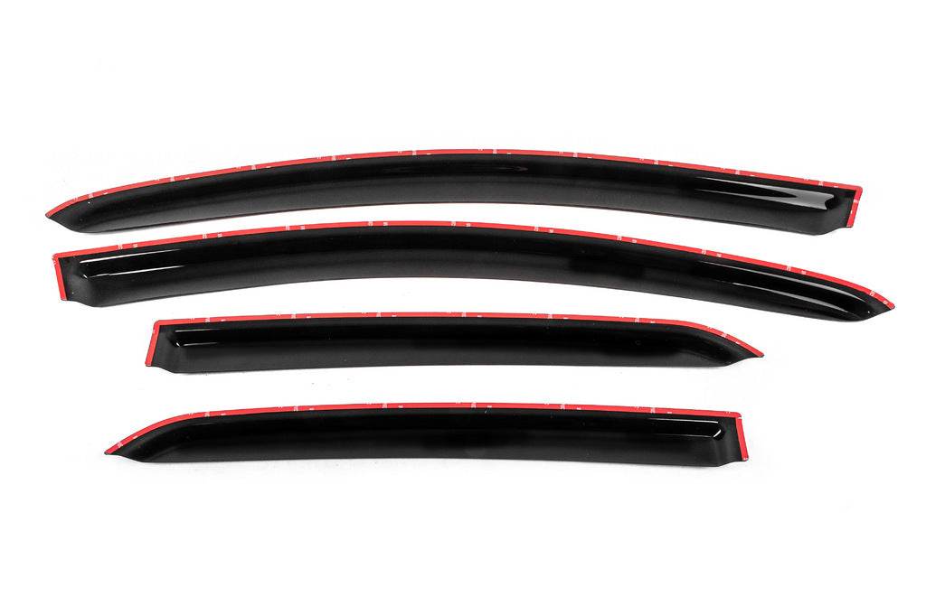 HB deflectors (4-piece, HIC) for Toyota Yaris 2006-2011 - Reelken Auto