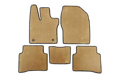 EVA Floor Mats (Beige) for Toyota Prius 2023- - image 1