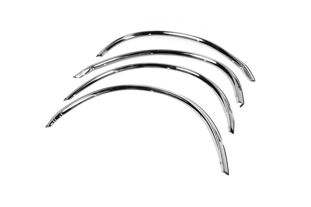 Fender flares (4 pcs, stainless steel) for Mercedes W123 1975-1986 - image 2