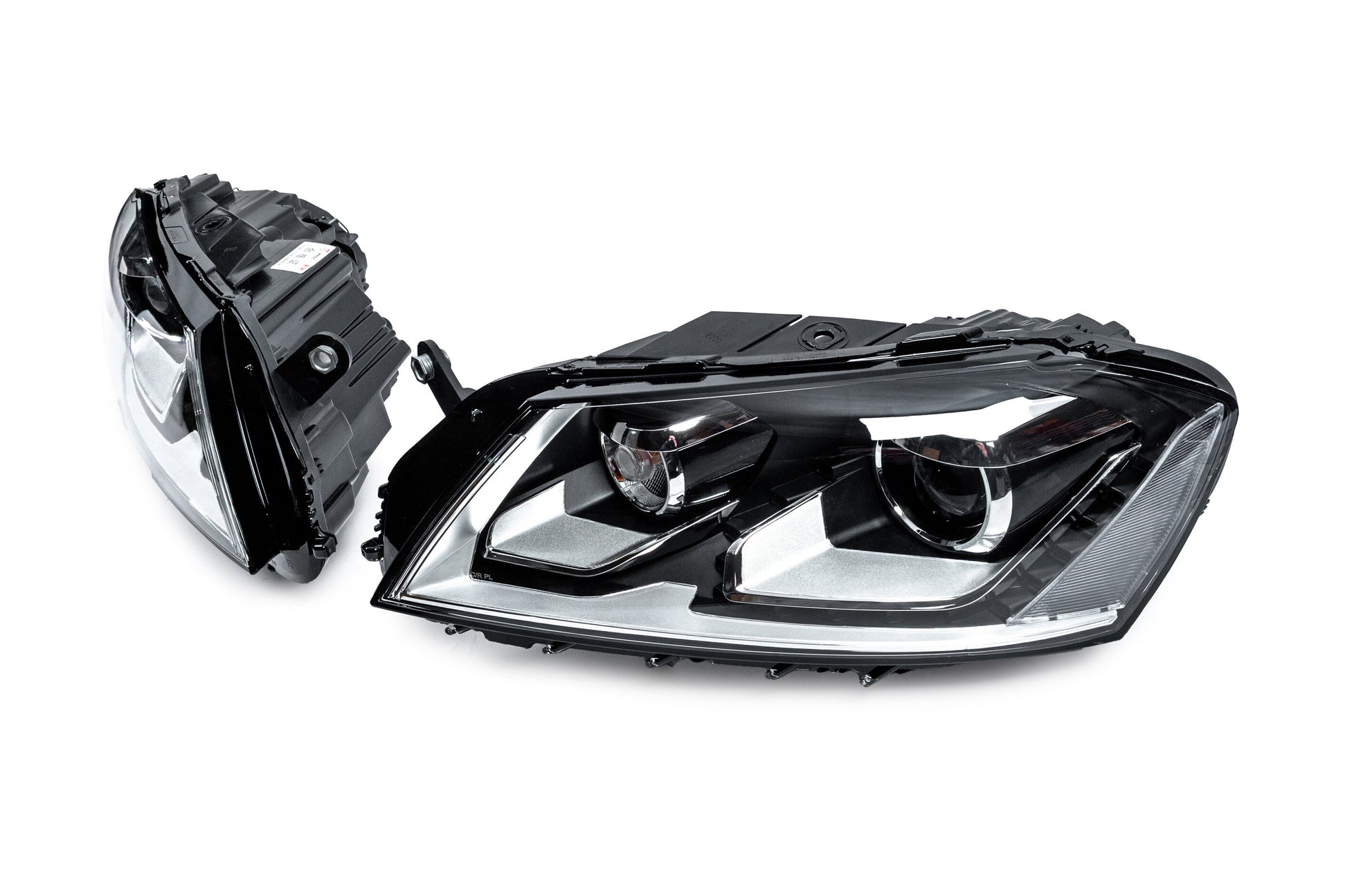 V2 Front Headlights (EU version, 2 pcs) for Volkswagen Passat B7 2012-2015 - image 3