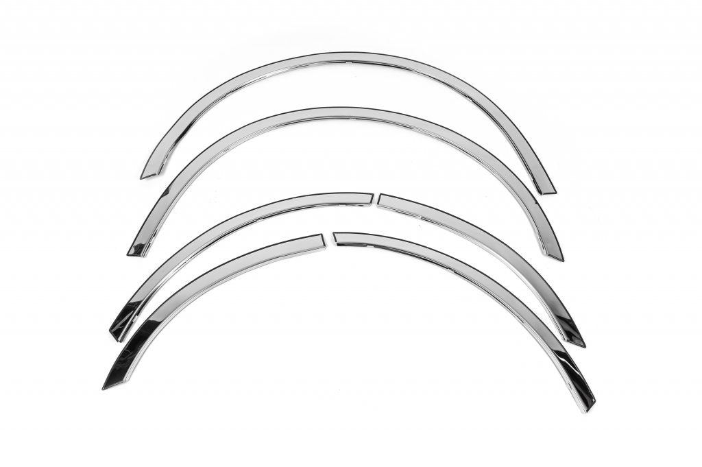 Fender flares trim (6 pcs, stainless steel) for Volkswagen T5 2010-2015 - image 2