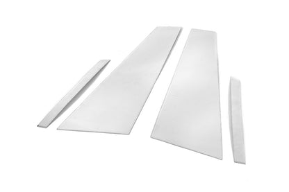 Stainless Steel Door Pillar Covers (4 pcs) for Maserati Quattroporte 2013-2023 - image 3