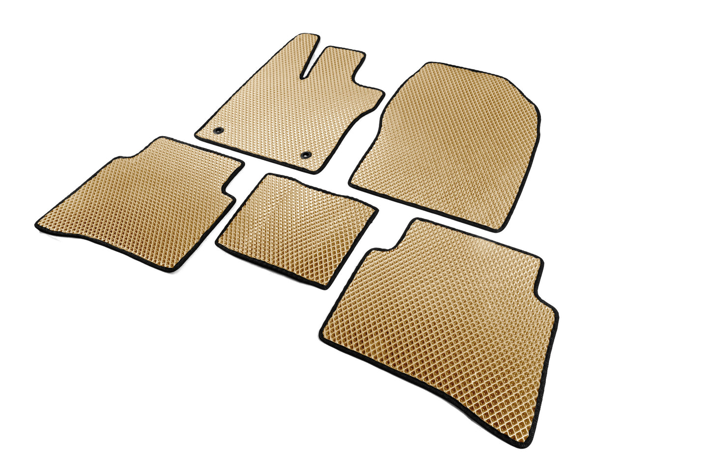 EVA Floor Mats (Beige) for Toyota Prius 2023- - image 2