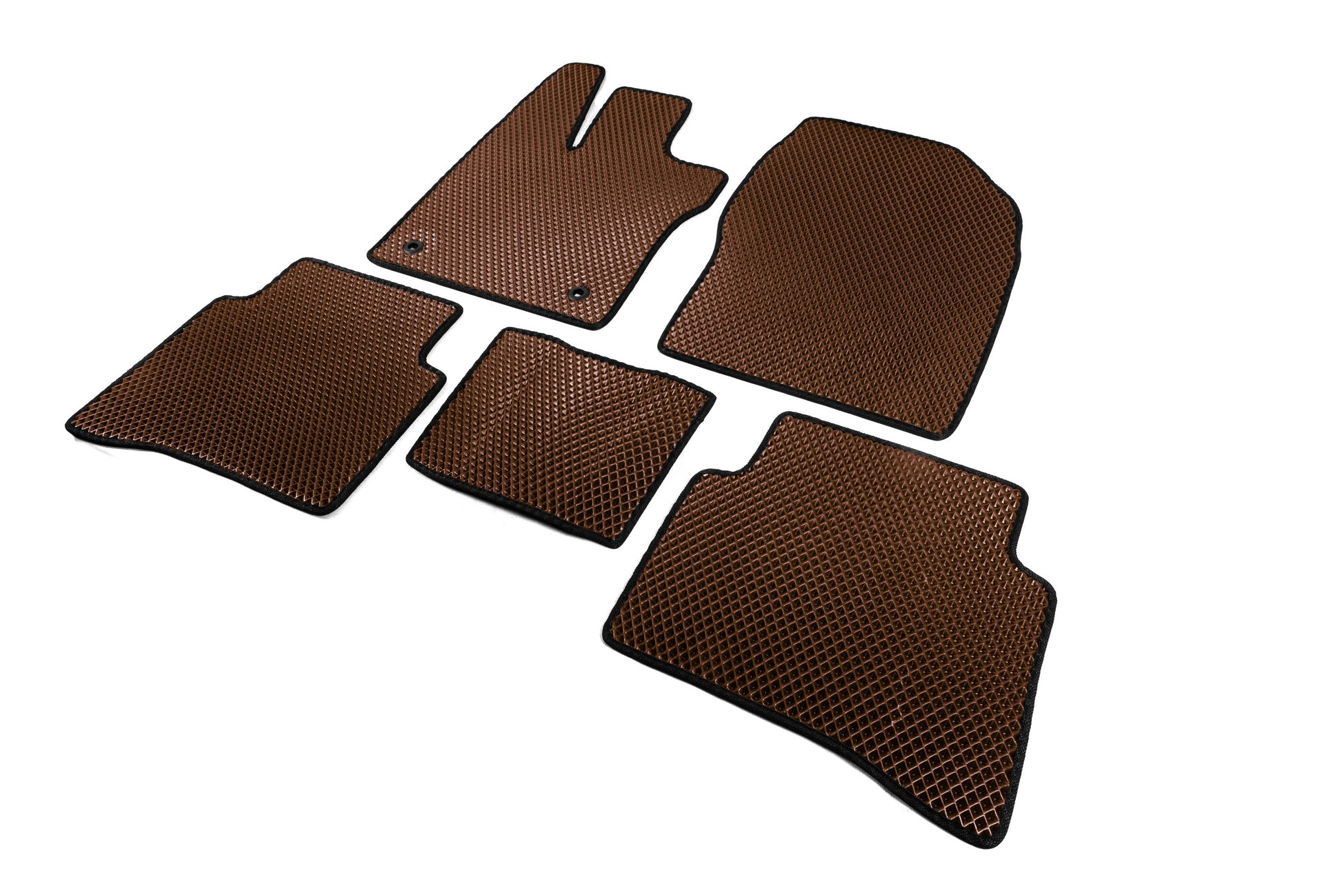 EVA Floor Mats (Brown) for Toyota Prius 2023- - image 2