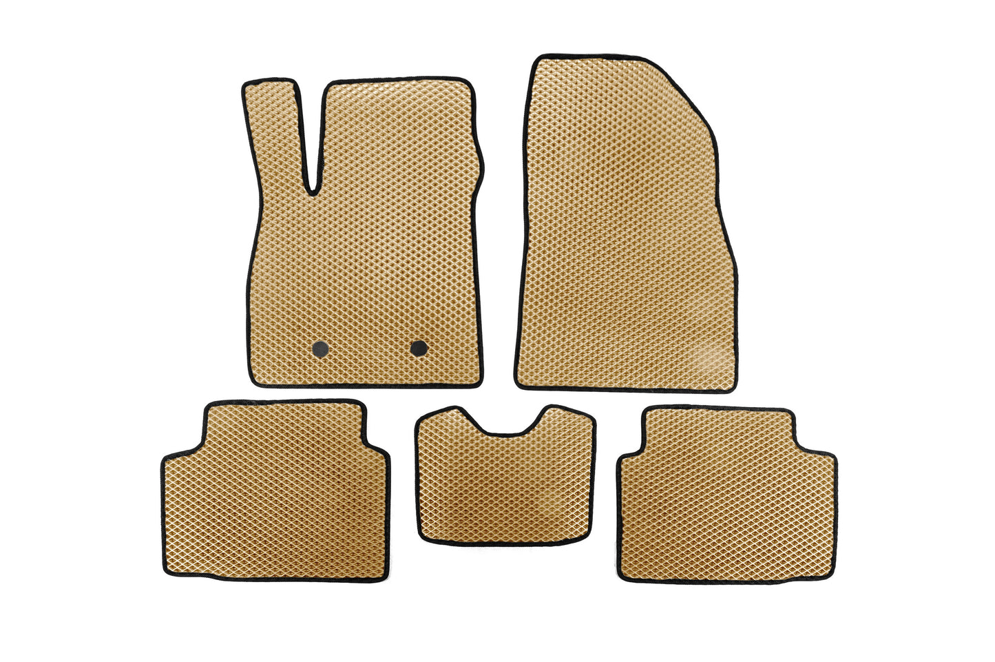 EVA Floor Mats (2WD, Beige) for Dacia Duster 2024- - image 1