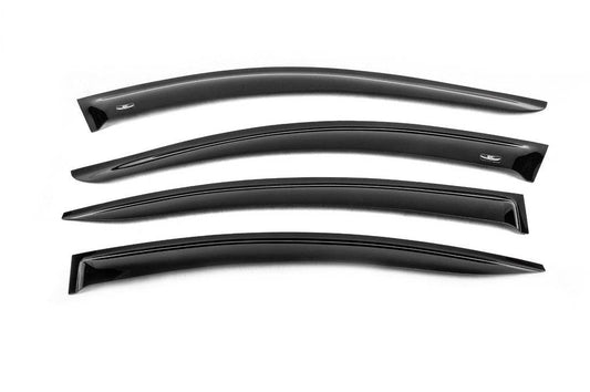 Visors SD (4 pcs, HIC) for Mazda 6 2012-2024 - Reelken Auto