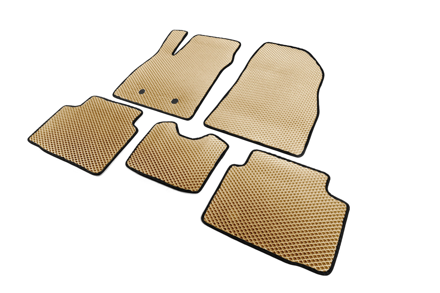 EVA Floor Mats (2WD, Beige) for Dacia Duster 2024- - image 2