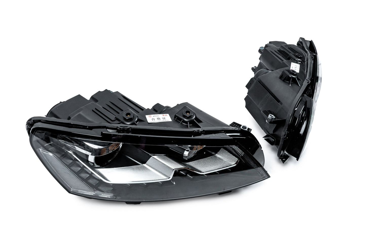 Front headlights V1 (for USA, 2 pcs) for Volkswagen Passat B7 2012-2015 - image 3