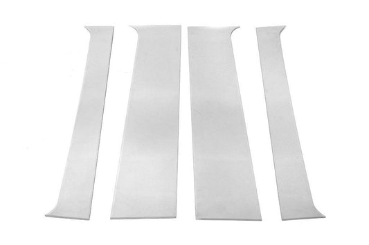 Covers on the door posts (4 pcs., stainless steel) for Mercedes Vito / V-class W447 2014↗ year - Reelken Auto