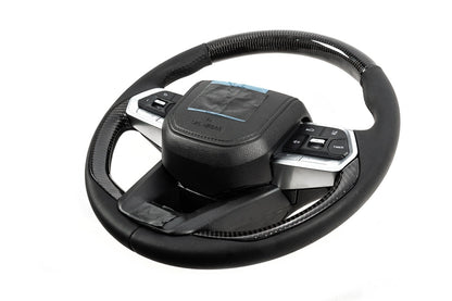 Steering Wheel Assembly TLC300 Design (Real Carbon) for Toyota Land Cruiser 200 2007-2021 - image 3