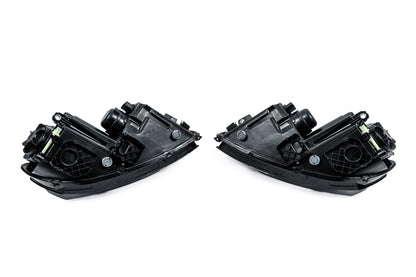 Front headlights V1 (for USA, 2 pcs) for Volkswagen Passat B7 2012-2015 - image 6