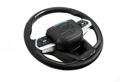 Steering Wheel Assembly TLC300 Design (Real Carbon) for Toyota Land Cruiser 200 2007-2021 - image 1