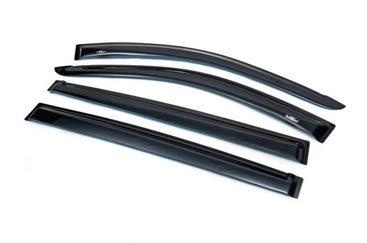 Window Deflectors (4 pcs, HIC) for Mitsubishi L200 2006-2015 - image 2