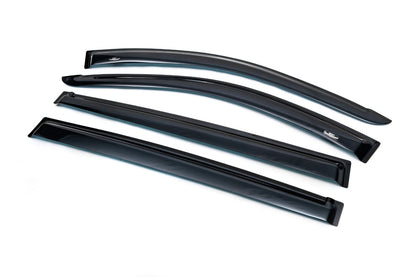 Window Deflectors (4 pcs, HIC) for Mitsubishi L200 2006-2015 - image 2