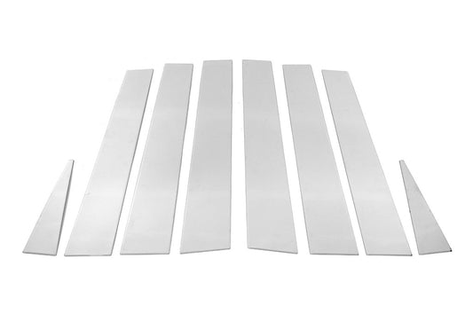 Stainless Steel Door Pillar Covers (8 pcs) for Nissan X-trail T30 2002-2007 - image 2