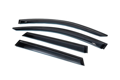 Window Deflectors (4 pcs, HIC) for Skoda Karoq 2018- - image 2