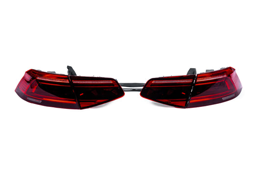 Rear LED Tail Lights Design 2019+ (SD, for 2014-2018, 2 pcs) for Volkswagen Passat B8 2015-2023 - image 2