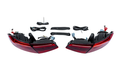 Rear LED Tail Lights Design 2019+ (SD, for 2014-2018, 2 pcs) for Volkswagen Passat B8 2015-2023 - image 5