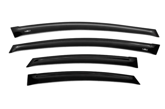 Window Deflectors (4 pcs, HIC) for Toyota Prius 2009-2015 - image 1