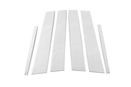 Overlays on the door posts (6 pcs., stainless steel) for Kia Sportage 2015-2021 - Reelken Auto