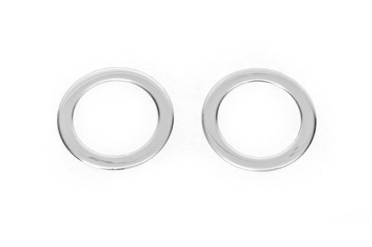 Overlays on the fog lights (stainless steel) for Citroen Jumper 2007-2025 - Reelken Auto
