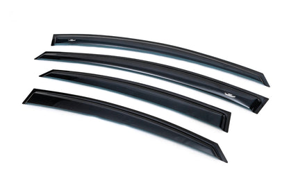 Window Deflectors (4 pcs, HIC) for Hyundai Sonata YF 2010-2014 - image 2