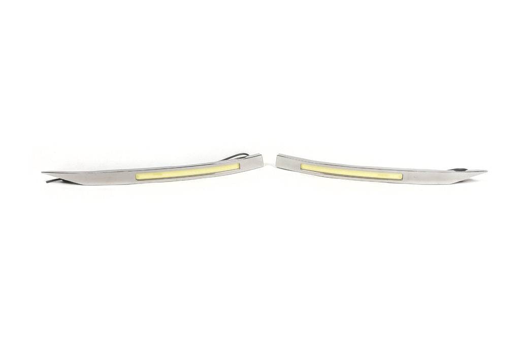 Running lights Chrome (2014↗, LED) for Fiat Doblo II 2010-2022 - Reelken Auto