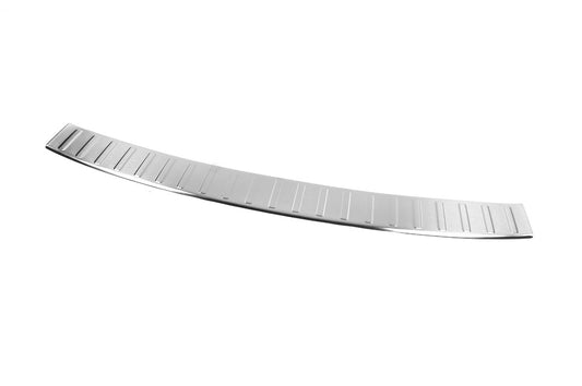 Rear bumper protector 2017-2020 Carmos (SW, stainless steel) for Skoda Octavia III A7 2013-2019 - image 2