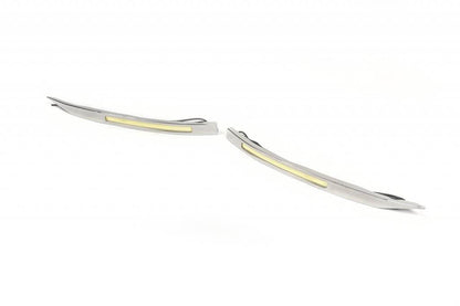 Running lights Chrome (2014↗, LED) for Fiat Doblo II 2010-2022 - Reelken Auto