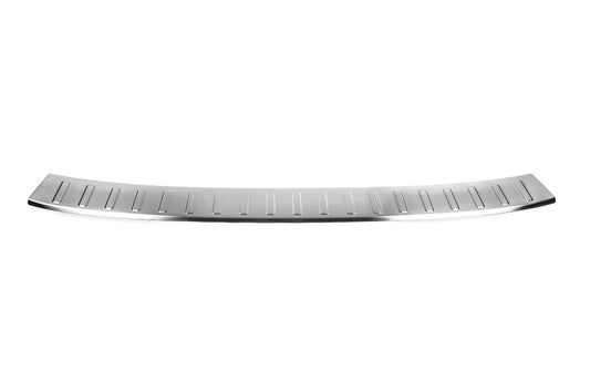 Rear Bumper Protector Carmos Stainless Steel for Volkswagen Golf Sportsvan 2014-2020 - image 1