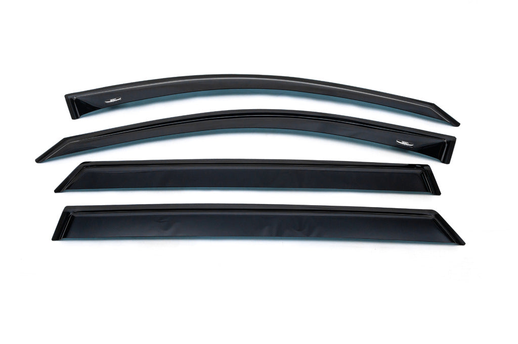 Window Deflectors (4 pcs, HIC) for Hyundai Santa Fe 2 2006-2012 - image 4
