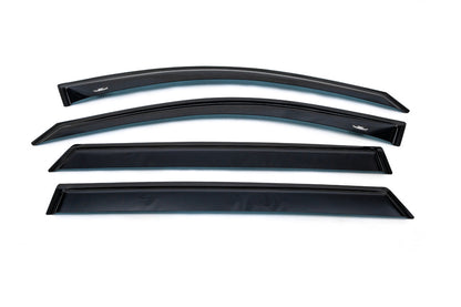 Window Deflectors (4 pcs, HIC) for Hyundai Santa Fe 2 2006-2012 - image 4