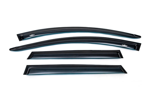 Window wind deflectors (Avant, 4 pcs, HIC) for Audi A6 C5 2001-2004 - image 1