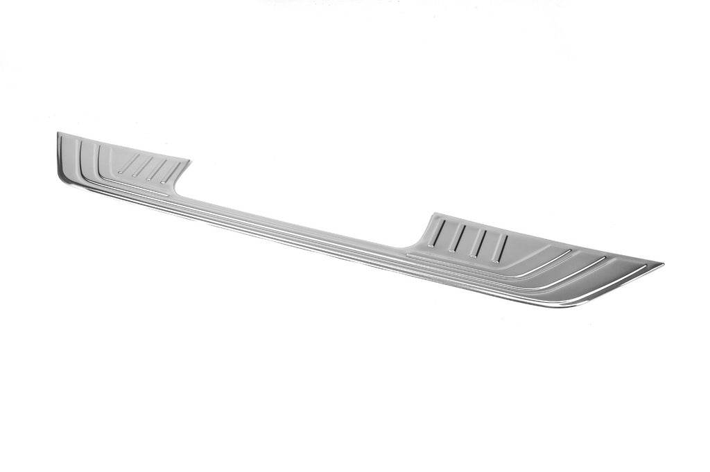 Cover on the rear threshold Carmos (stainless steel) for Mercedes Vito / V-class W447 2014↗ year - Reelken Auto