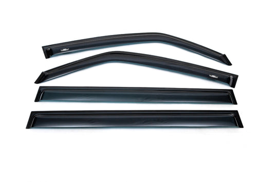 Window Deflectors (4 pcs, HIC) for Mitsubishi Pajero Wagon IV 2006-2021 - image 1