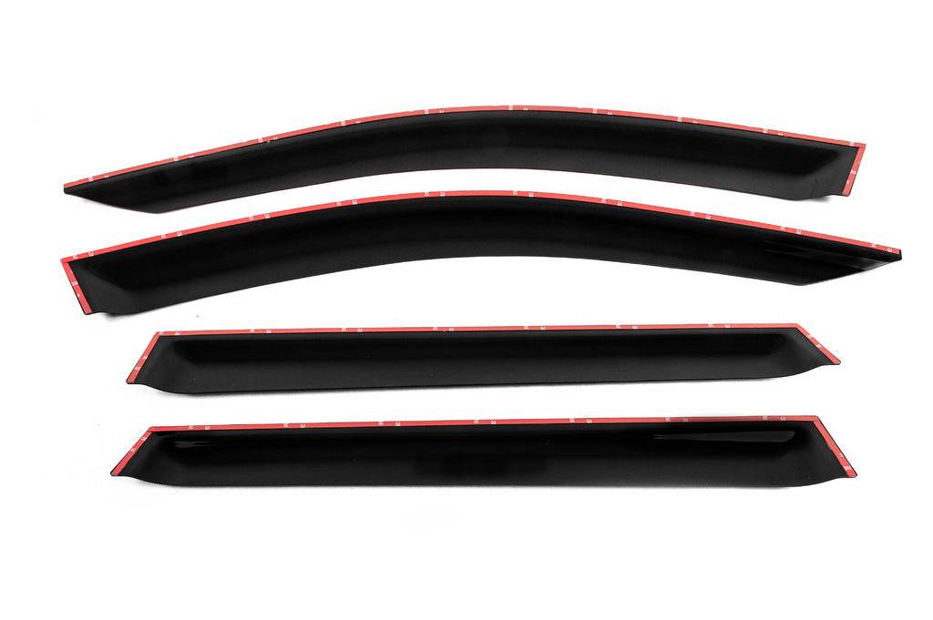 Visors (4 pieces, HIC) for Jeep Cherokee KL 2013↗ - Reelken Auto