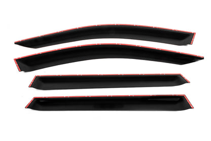 Window Deflectors (4 pcs, HIC) for Jeep Cherokee KL 2013- - image 3