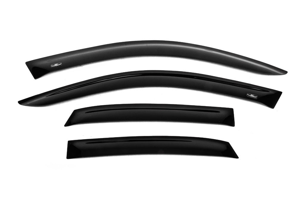 Side window wind deflectors Sedan (4 pcs, HIC) for Audi A4 B6 2000-2004 - image 5