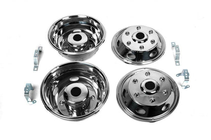Stainless steel caps Exclusive V1 (2-roll) for Volkswagen LT 1995-2006 - Reelken Auto
