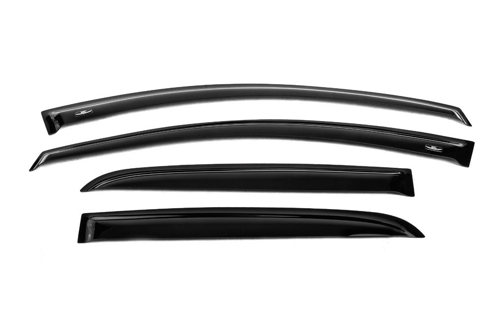 Window Deflectors SD (4 pcs, HIC) for Nissan Tiida 2004-2011 - image 1