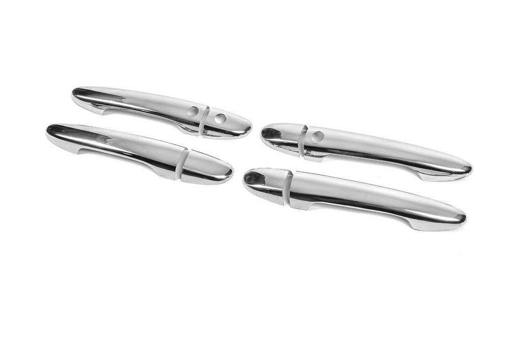 Chrome Door Handle Covers (4 pcs, Stainless Steel) for Mazda 3 2009-2013 - image 3