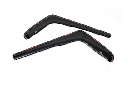 In-channel window deflectors (2 pcs, HIC) for Citroen Jumper 2007-2025 - image 4
