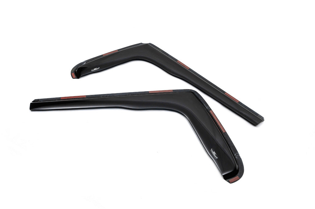 In-channel window deflectors (2 pcs, HIC) for Citroen Jumper 2007-2025 - image 5