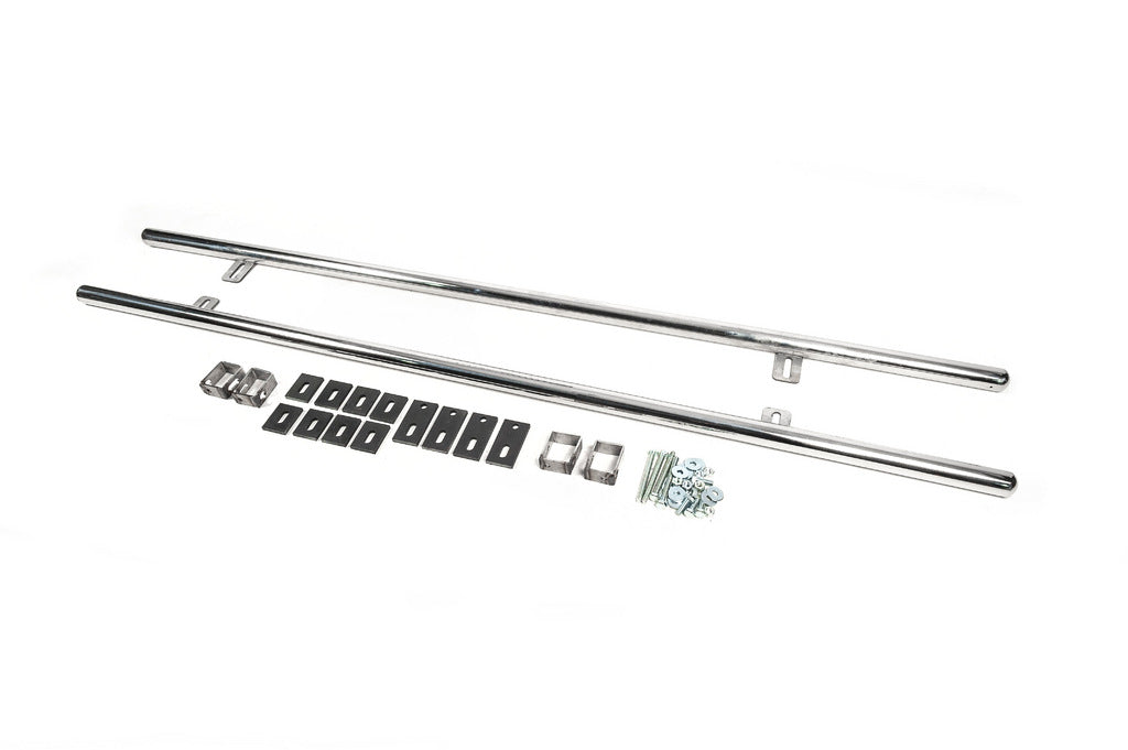 Side tubes 42 mm (2 pcs, stainless steel) for BMW X3 E83 2003-2010 - image 2