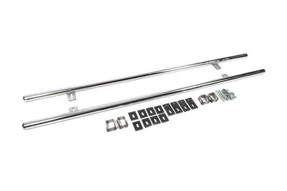 Side pipes 42 mm (2 pcs, stainless steel) for BMW X3 E-83 2003-2010 - Reelken Auto