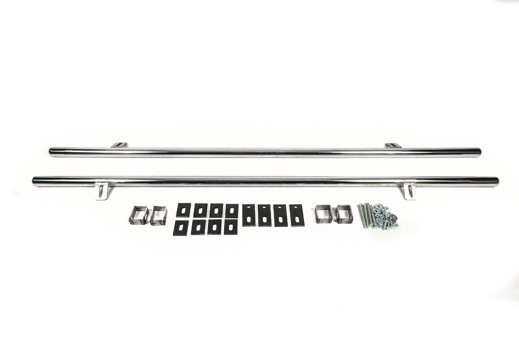 Side tubes 42 mm (2 pcs, stainless steel) for BMW X3 E-83 2003-2010 - image 4