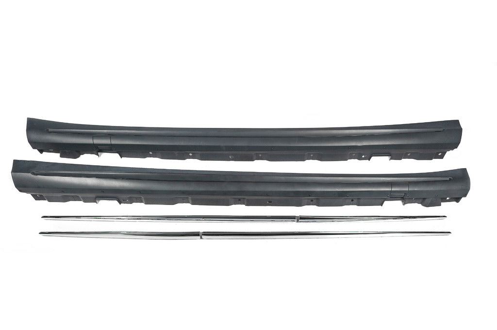 AMG Side Skirts (for Long) for Mercedes S-сlass W222 2013-2022 - image 1