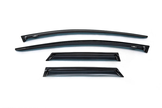 Window Deflectors (4 pcs, HIC) for Mazda CX-7 2006-2012 - image 1