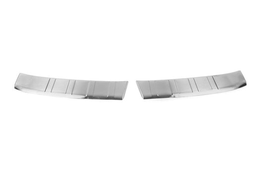 Stainless Steel Rear Bumper Protector for Nissan Qashqai 2014-2021 - image 1